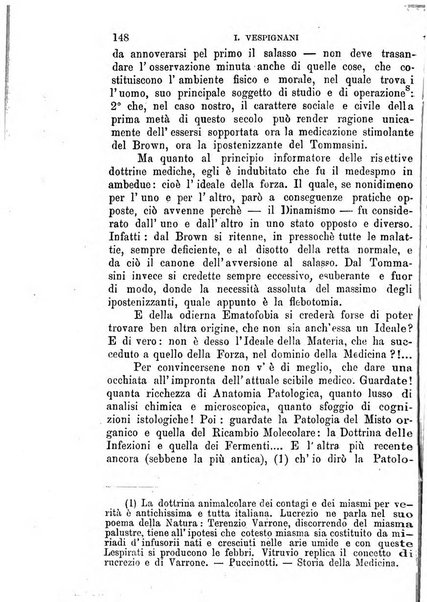 La scienza italiana periodico di filosofia, medicina e scienze naturali pubblicato dall'Accademia filosofico-medica di S. Tommaso d'Aquino