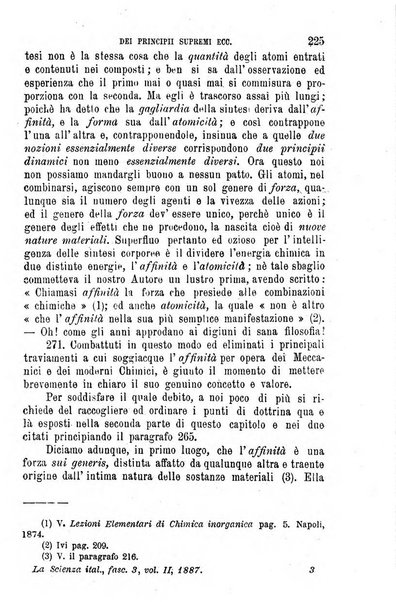 La scienza italiana periodico di filosofia, medicina e scienze naturali pubblicato dall'Accademia filosofico-medica di S. Tommaso d'Aquino