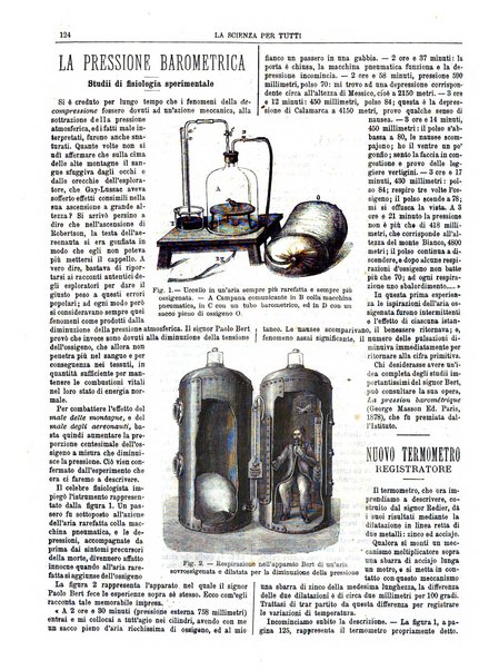 La scienza per tutti giornale popolare illustrato