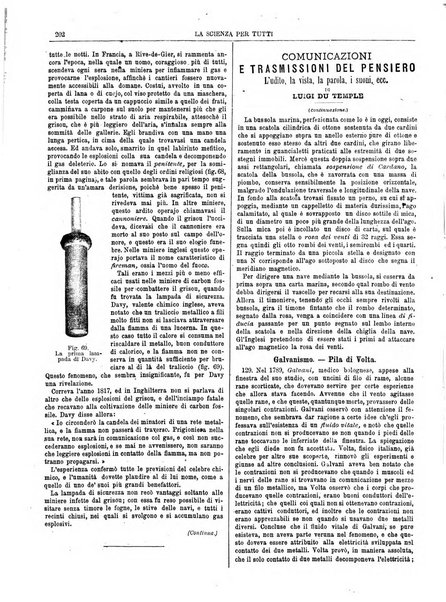 La scienza per tutti giornale popolare illustrato