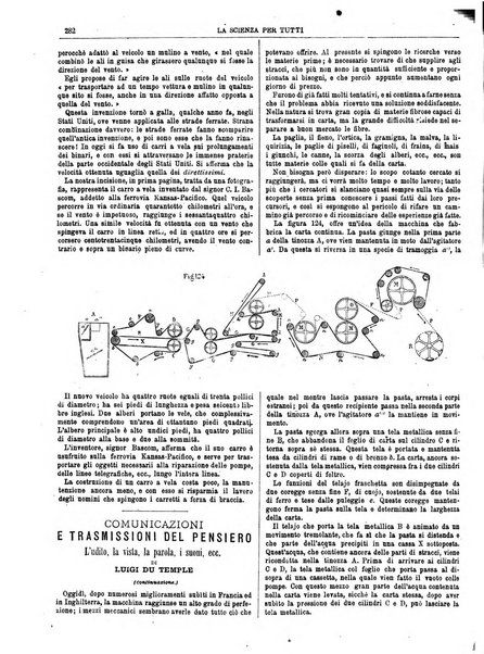 La scienza per tutti giornale popolare illustrato