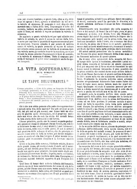 La scienza per tutti giornale popolare illustrato