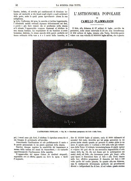 La scienza per tutti giornale popolare illustrato