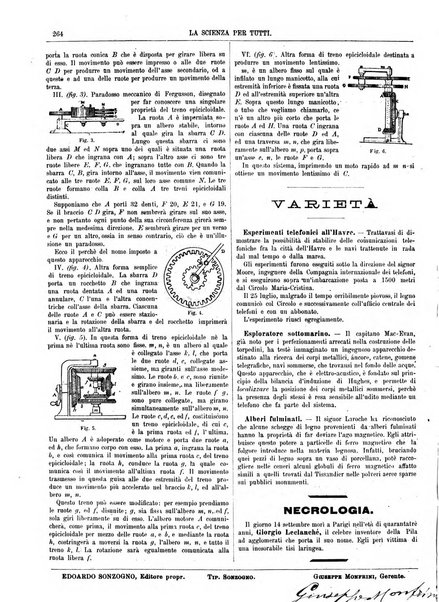 La scienza per tutti giornale popolare illustrato