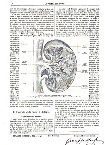 La scienza per tutti giornale popolare illustrato