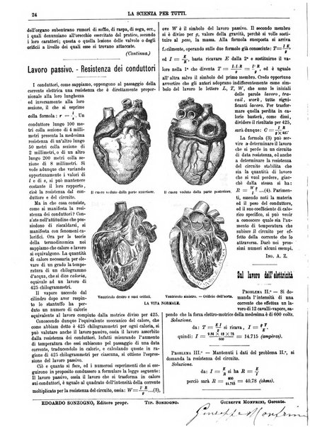 La scienza per tutti giornale popolare illustrato