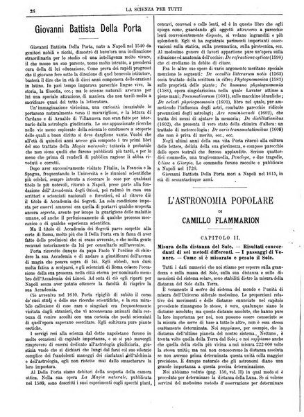 La scienza per tutti giornale popolare illustrato