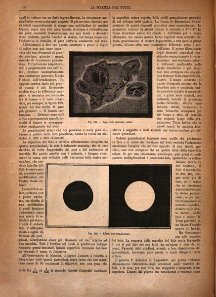 La scienza per tutti giornale popolare illustrato