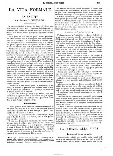 La scienza per tutti giornale popolare illustrato