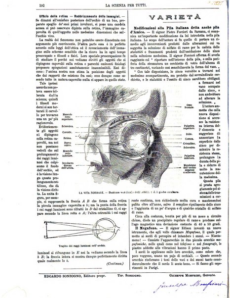 La scienza per tutti giornale popolare illustrato