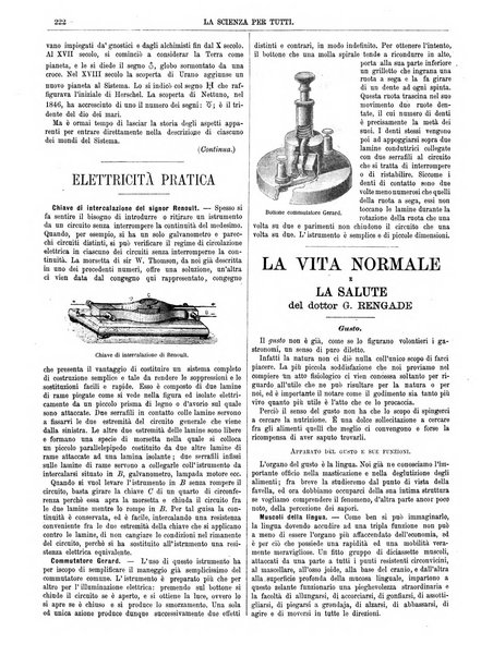 La scienza per tutti giornale popolare illustrato