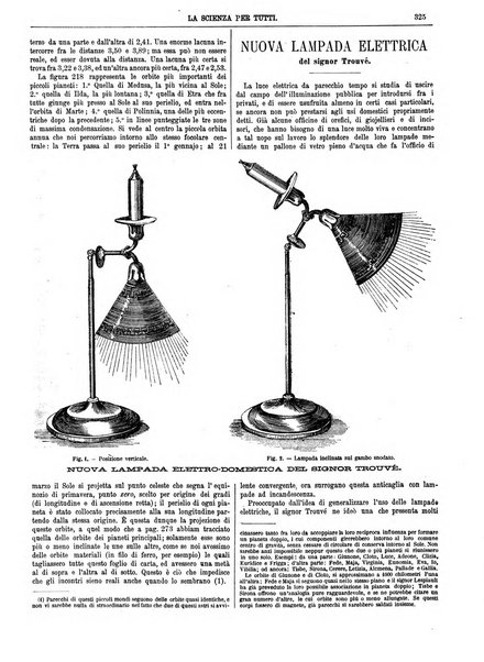 La scienza per tutti giornale popolare illustrato