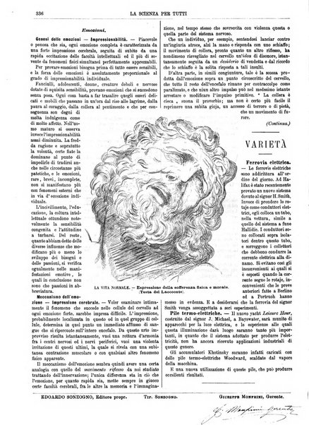 La scienza per tutti giornale popolare illustrato