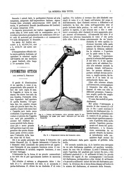 La scienza per tutti giornale popolare illustrato