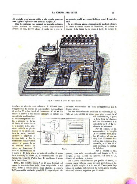 La scienza per tutti giornale popolare illustrato