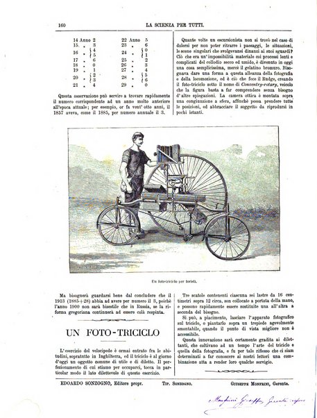 La scienza per tutti giornale popolare illustrato