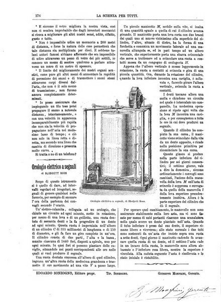 La scienza per tutti giornale popolare illustrato