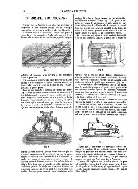 La scienza per tutti giornale popolare illustrato