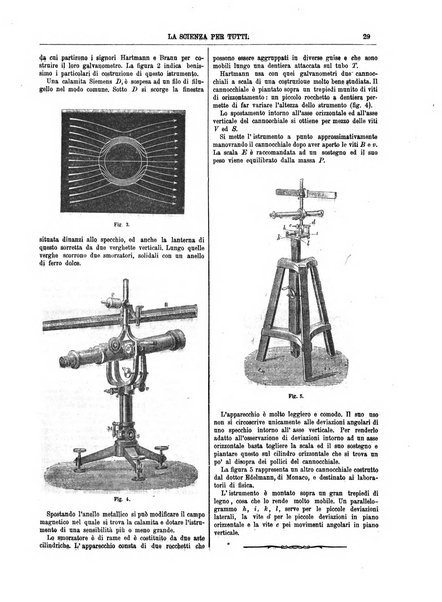 La scienza per tutti giornale popolare illustrato