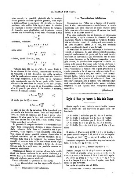 La scienza per tutti giornale popolare illustrato