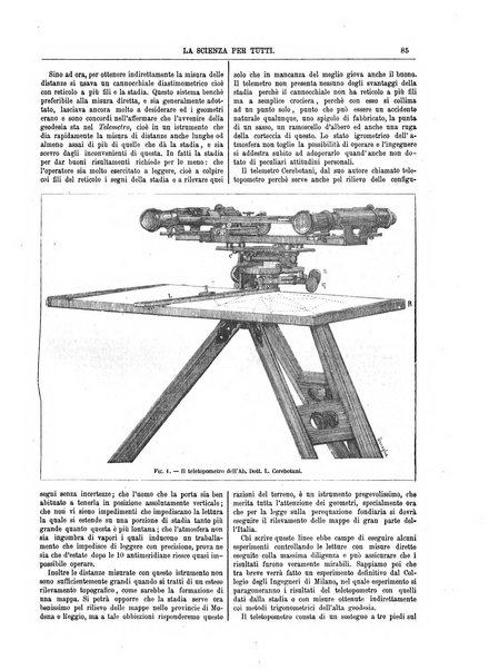 La scienza per tutti giornale popolare illustrato