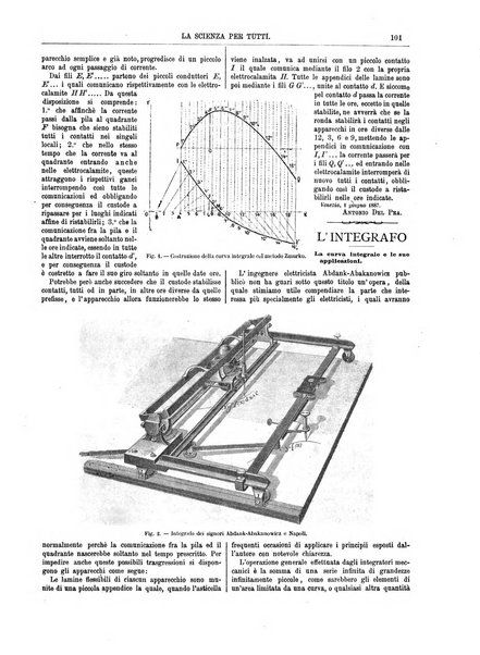 La scienza per tutti giornale popolare illustrato