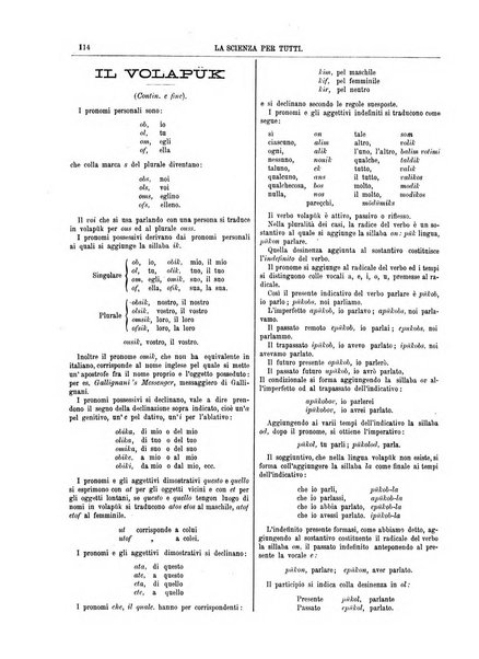 La scienza per tutti giornale popolare illustrato