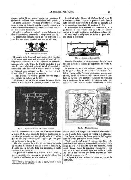 La scienza per tutti giornale popolare illustrato