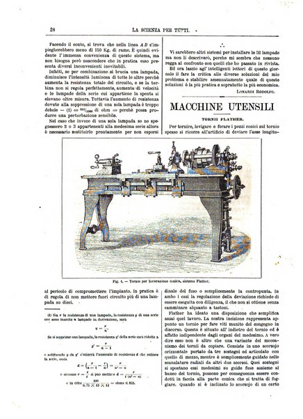 La scienza per tutti giornale popolare illustrato