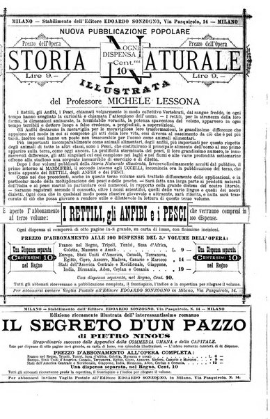 La scienza per tutti giornale popolare illustrato