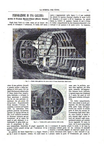 La scienza per tutti giornale popolare illustrato