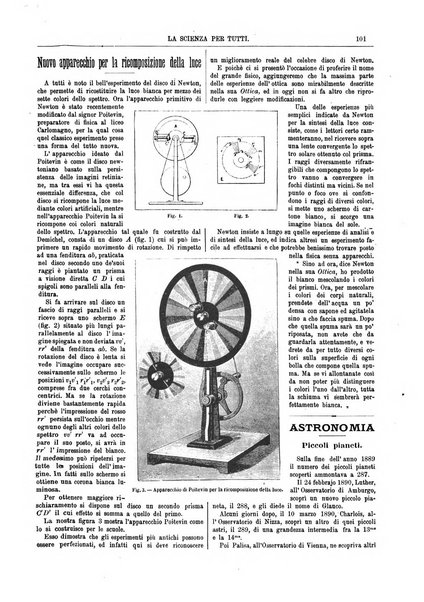 La scienza per tutti giornale popolare illustrato