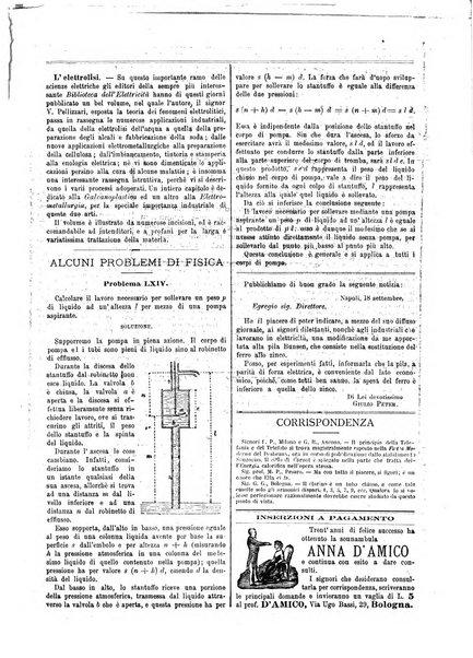 La scienza per tutti giornale popolare illustrato