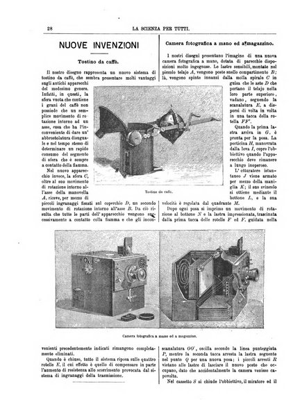 La scienza per tutti giornale popolare illustrato