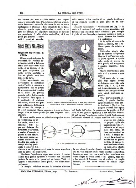 La scienza per tutti giornale popolare illustrato