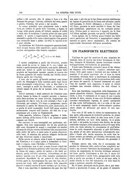 La scienza per tutti giornale popolare illustrato