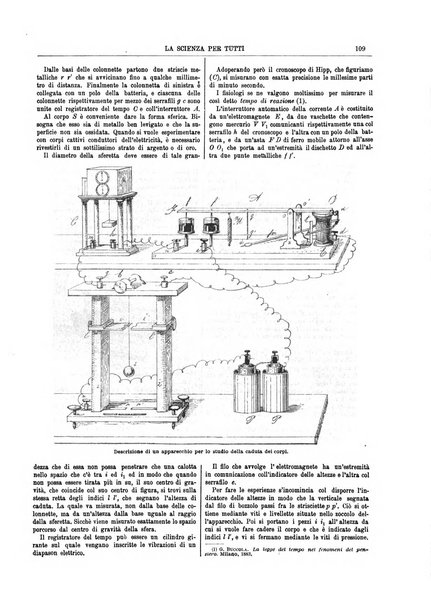 La scienza per tutti giornale popolare illustrato