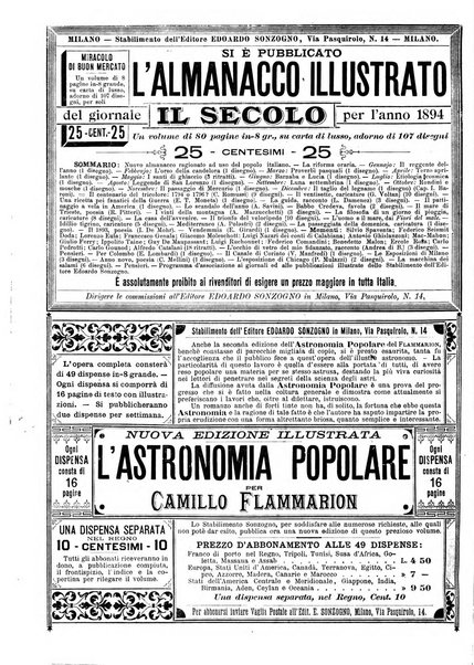 La scienza per tutti giornale popolare illustrato