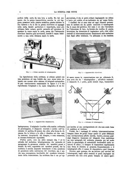 La scienza per tutti giornale popolare illustrato