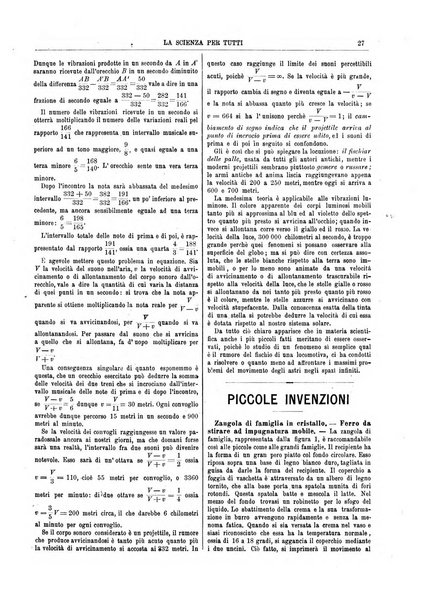 La scienza per tutti giornale popolare illustrato