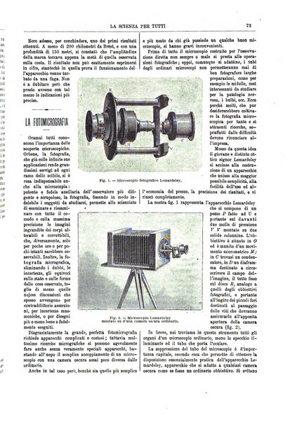 La scienza per tutti giornale popolare illustrato