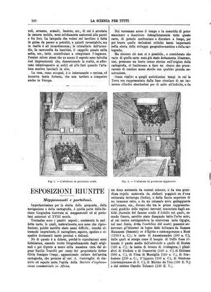 La scienza per tutti giornale popolare illustrato