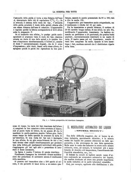 La scienza per tutti giornale popolare illustrato