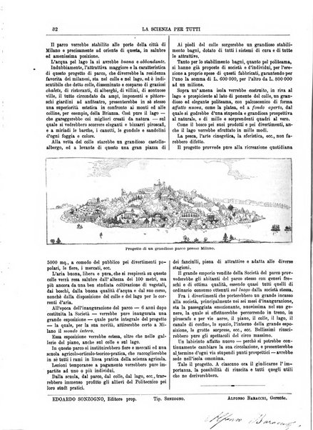 La scienza per tutti giornale popolare illustrato