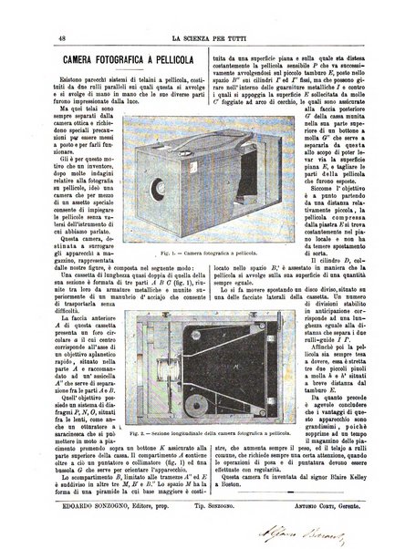 La scienza per tutti giornale popolare illustrato