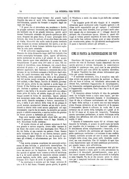 La scienza per tutti giornale popolare illustrato