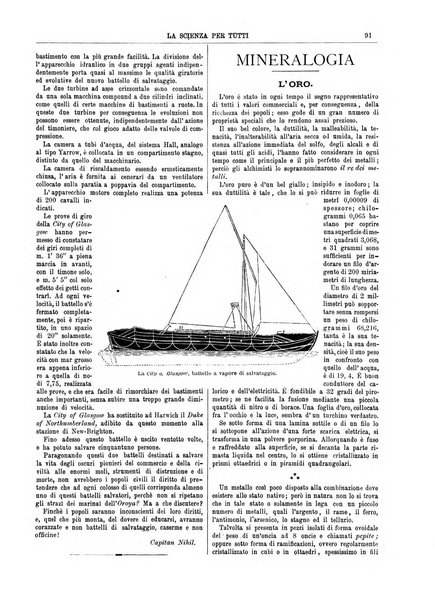 La scienza per tutti giornale popolare illustrato