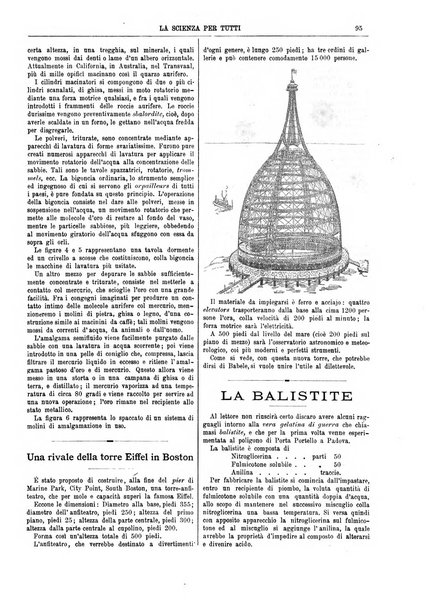 La scienza per tutti giornale popolare illustrato