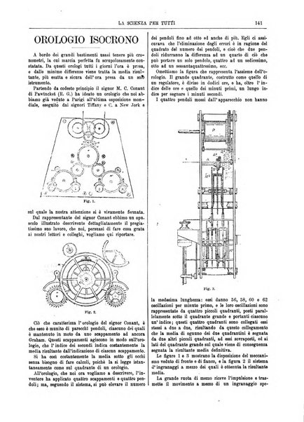 La scienza per tutti giornale popolare illustrato