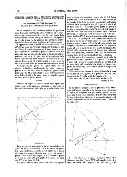 La scienza per tutti giornale popolare illustrato